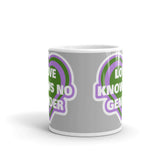 Love Knows No Gender Genderqueer Mug